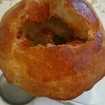 シェ・ウメツ - サックサクのパイを破壊して きのこ達と一緒にいただく。