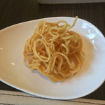 カーサ・デル・チーボ - パスタフリッタ（揚げパスタ）