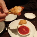 皇朝レストラン - カニ爪の揚げ物