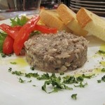 越の鶏ササミのタルタル