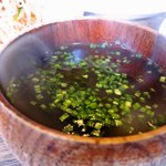 じゃがいも家族 - お味噌汁「とろろこんぶ」