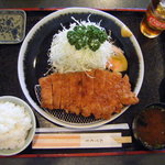 かつ嘉 - 特選ロースカツ定食