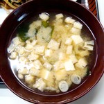 みかく食堂 - 味噌汁：あっぷ図 by ももち