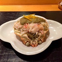 すし蓑 - 15/12 先付  ずわい蟹の蒸し寿司
