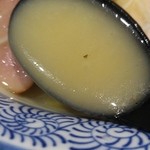 麺や而今 - 塩白鶏油そば(2016/1)