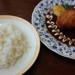 Kuimberu - 至高のメニュー「若鶏のカニクリーム挟み揚げ」