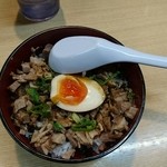 天下一品 - 黒ダレチャーシュー丼♪