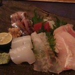 おたべや - お刺身盛り合わせ