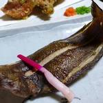 大高森観光ホテル - 焼き魚・ナメタカレイ