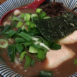 ラーメン 豚きん - Ｗスープラーメン750円