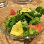 豚ステーキ十一 赤坂店 - サラダ付き