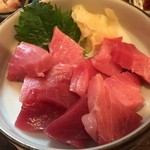 よねさん - 鮪刺し・800円＜2016年2月再訪＞