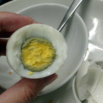 プロント イルバール - モーニングトーストセット390円のゆで卵