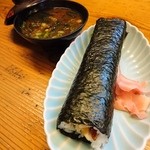 Katsura Sushi - 恵方巻きすし定食650円