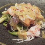 食彩播 - 鮟肝と蟹