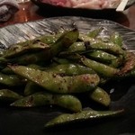 大阪鍋 鉄板焼き 暁 - 枝豆醤油焼