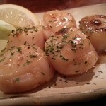 ホタテ貝柱のバター焼き