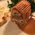 organ - 2016.01.09 穴子とフォアグラ、ビーツのパイ包み