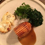 organ - 2016.01.09　穴子とフォアグラ、ビーツのパイ包み