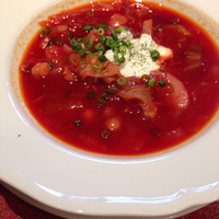 Russian Restaurant ROGOVSKI 銀座 - ウクライナボルシチ
