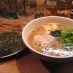 塩や - 塩ラーメン+海苔