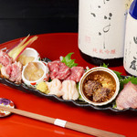新和食 きくい - 料理写真:特製馬刺しの盛り合わせ
