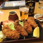 丸屋 - Jan,2016　カキフライ900円