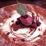 アンティカ オステリア バーチョ - チョコの焼き菓子とジェラード