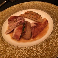 ガストロノミー ジョエル・ロブション - パンタードのロースト＆フォアグラ