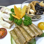 中華ダイニング高格 - 酔っ払い鳥
　烤麩の煮物　　　　
　筍の醤油煮