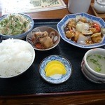 中華料理 和が家 - 酢豚定食です。