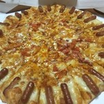 ピザーラ - 料理写真:ソーセージと厚切りベーコンのミートソースLサイズ3370円