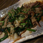 Yasubee - ブタ肉のスタミナ炒め