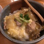 和食処 DARA - 今日のまかない「親子丼(ハーフサイズにしていただきました)」