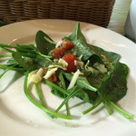 ほうれん草とジェノベーゼ