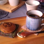 千や - H27/6まんぼう焼きとホットコーヒー