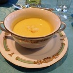 ヴァンテアン - 鹿児島産安納小金のポタージュ。