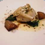 ヴァンテアン - ホタテ貝のソテー　焦がしたバターソース