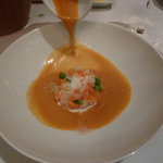 ブノワ - 渡り蟹と野菜のスープ