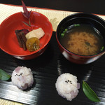 和菜割烹　いしだ - 昼会席(¥4,300) 食事