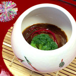 和菜割烹　いしだ - 昼会席(¥4,300) 肉料理　豚肉八丁味噌