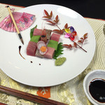 和菜割烹　いしだ - 昼会席(¥4,300) 向付