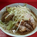 ラーメン二郎 - 小豚（ヤサイマシ）