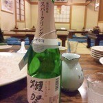 風鈴坊 - 獺祭スパークリングとフグ刺し