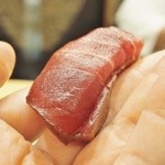 初音鮨 - '16.02 赤身(漬け)