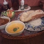 印度料理シタール - トライアルカレーセット1810円（1955円税込）17:00～21:00限定