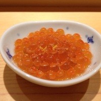 鮨 さいとう - いくら（啜って頂きます）