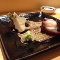 鮨 さいとう - 鮑と蛸の桜煮