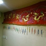 Taiwan Ryouridaisukiya - 二階通路の装飾