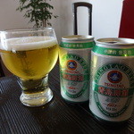 Xiamen Gaoqi International Airport - 青島ビール2本目